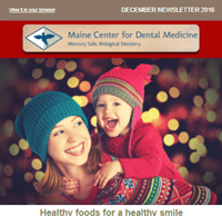 Dr. Imam Mohammed , Maine Center for Dental Medicine Newsleetr For 2016 December